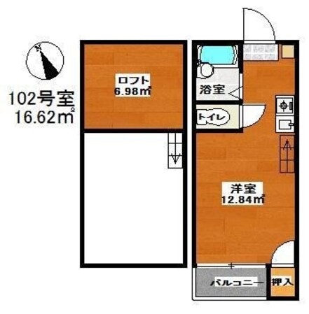 マキシム吉塚駅前の物件間取画像